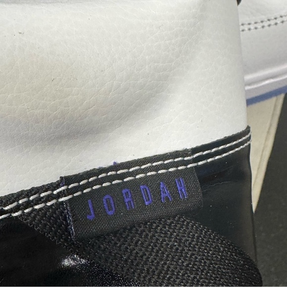 Nike Jordan Fadeaway Men's Sneakers AO1329-100 , size 14, black and white, NWOT - Picture 7 of 15